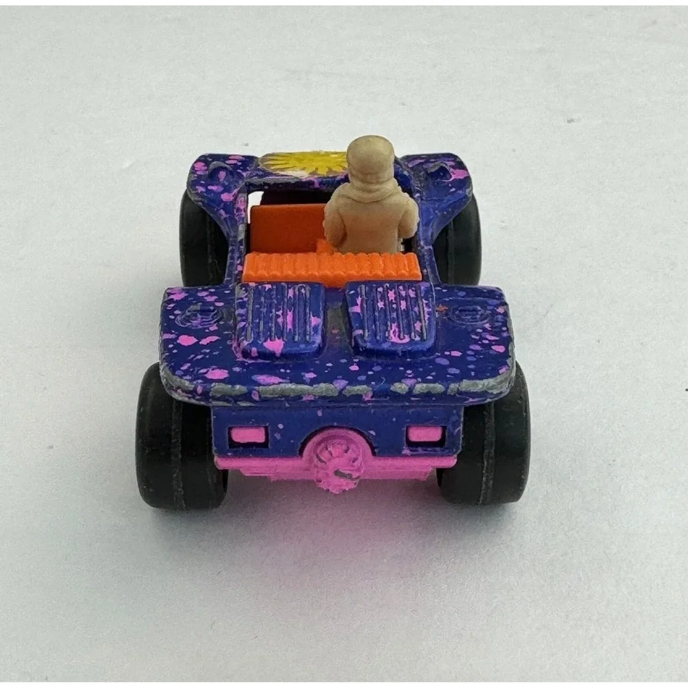 Vtg 1973 Matchbox Rolamatics No 47 Beach Hopper Purple Pink Splatter‎ Lesney